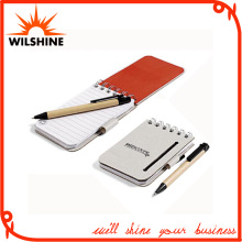 Popular Cheap Chinese Pocket Spiral Mini Notebook with Pen (PNB015)